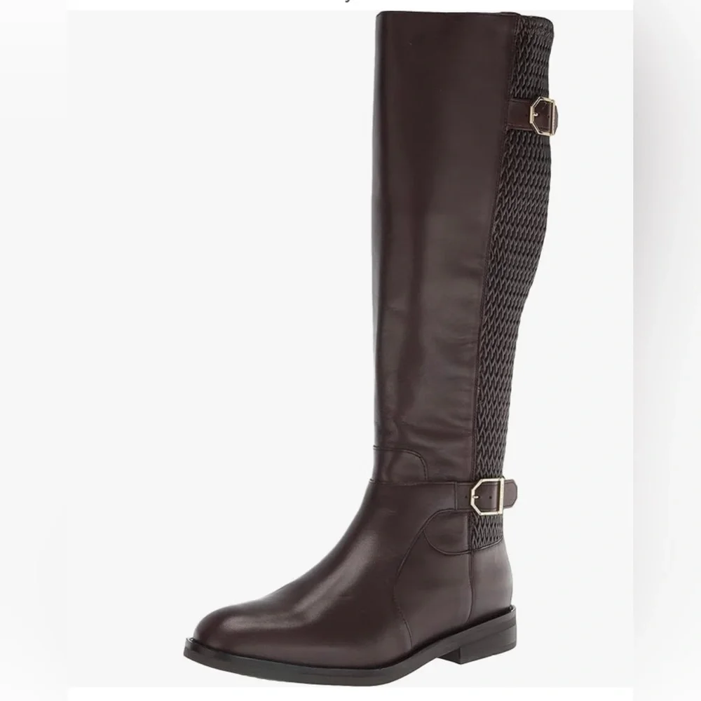 Cole Haan Chesley Leather Knee High Equestrian Boot NWOB Sz 7B Ret $300